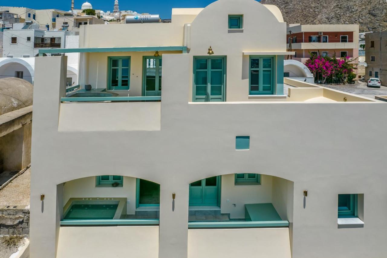 New Villa Katerina - 6 Villas & 6 Private Jacuzzi Emporio  Luaran gambar
