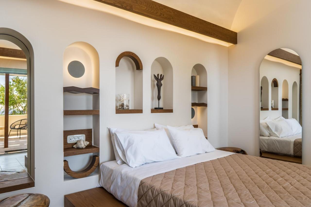 New Villa Katerina - 6 Villas & 6 Private Jacuzzi Emporio  Luaran gambar