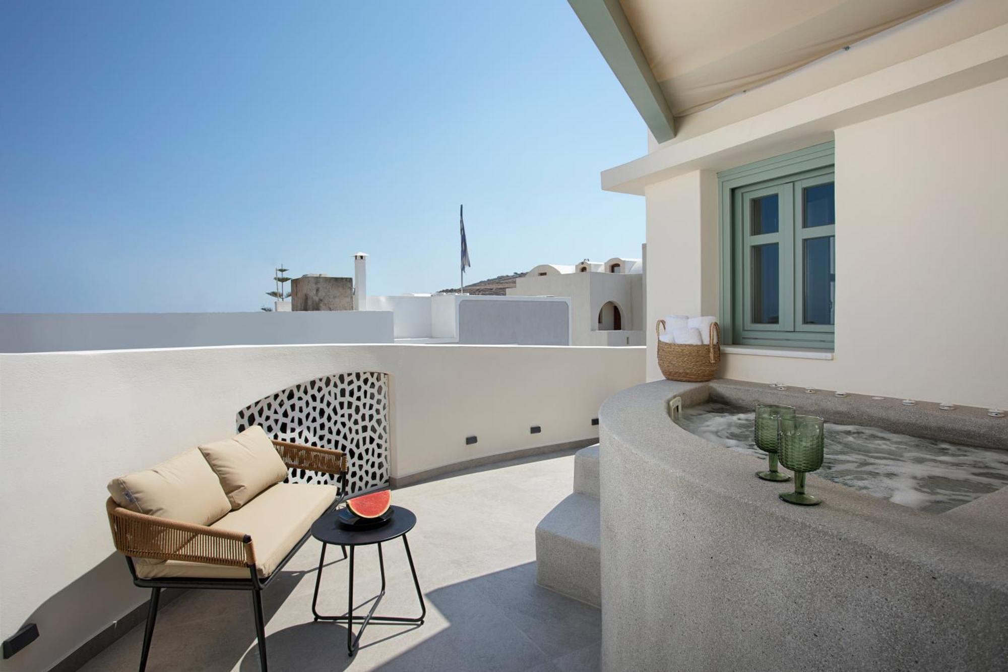 New Villa Katerina - 6 Villas & 6 Private Jacuzzi Emporio  Luaran gambar