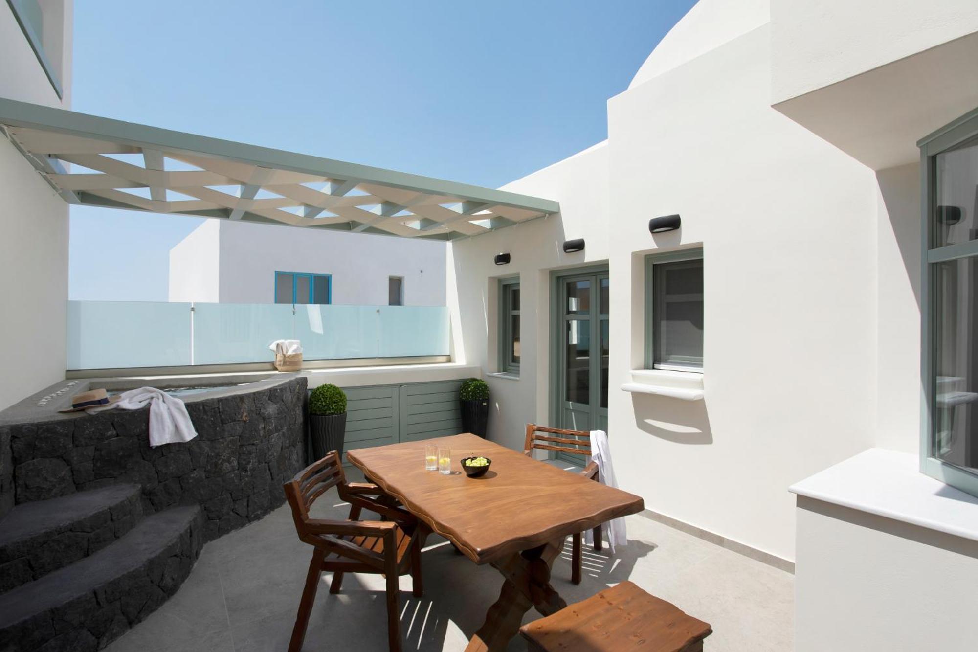 New Villa Katerina - 6 Villas & 6 Private Jacuzzi Emporio  Luaran gambar